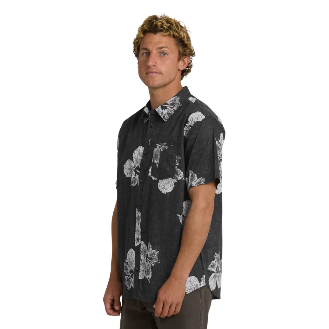 Billabong Men's Sundays HI SS Shirt - Black - Image 2
