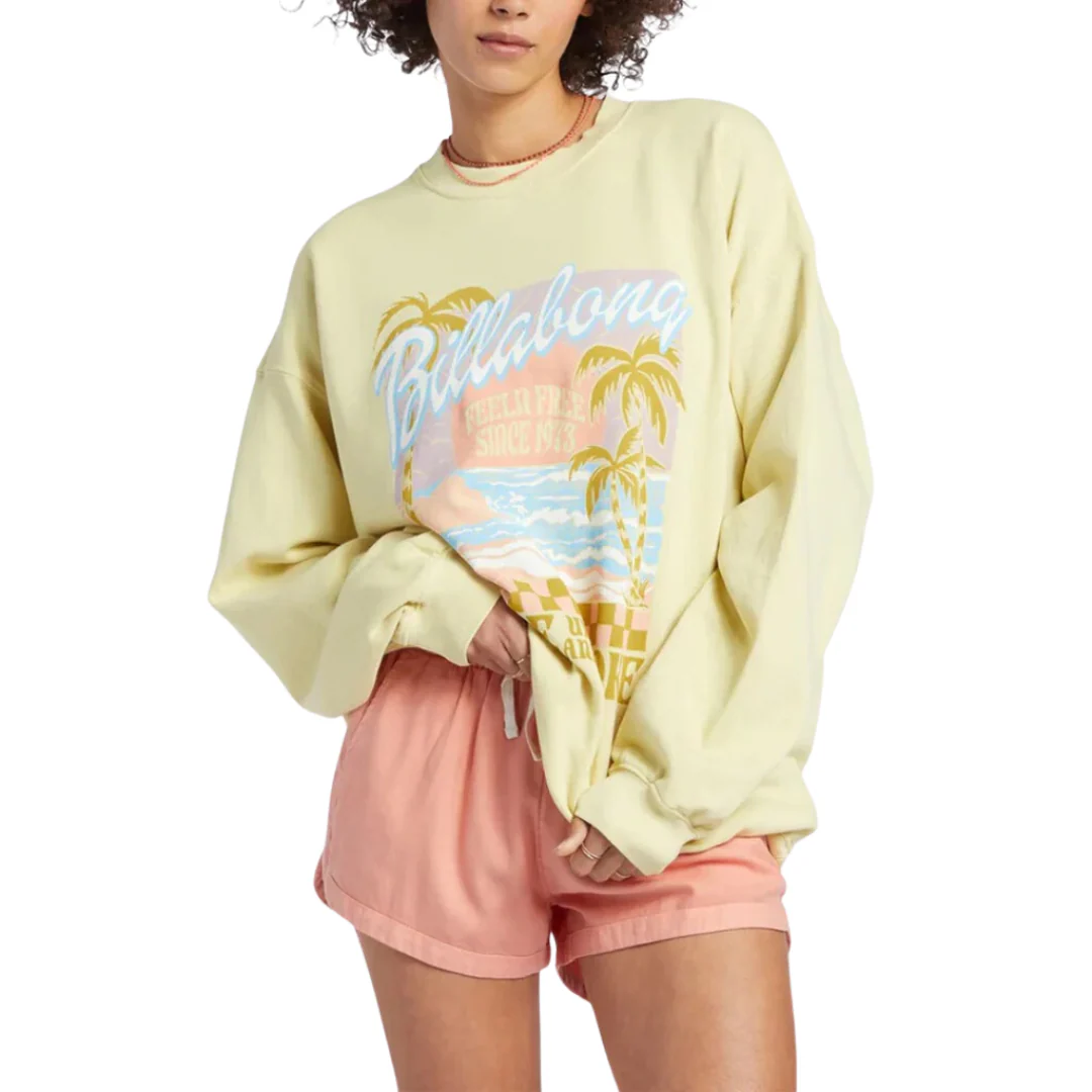 Billabong Women's Ride In Crew - Image 7