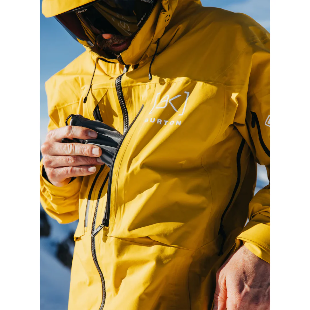 Burton Men's [ak] Hover GORE-TEX Stretch 3L Jacket - Goldenrod - Image 6