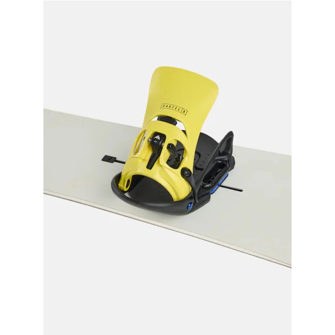 Burton Men's Cartel X EST Step On  Snowboard Binding -Atomic Yellow/Black - Image 7
