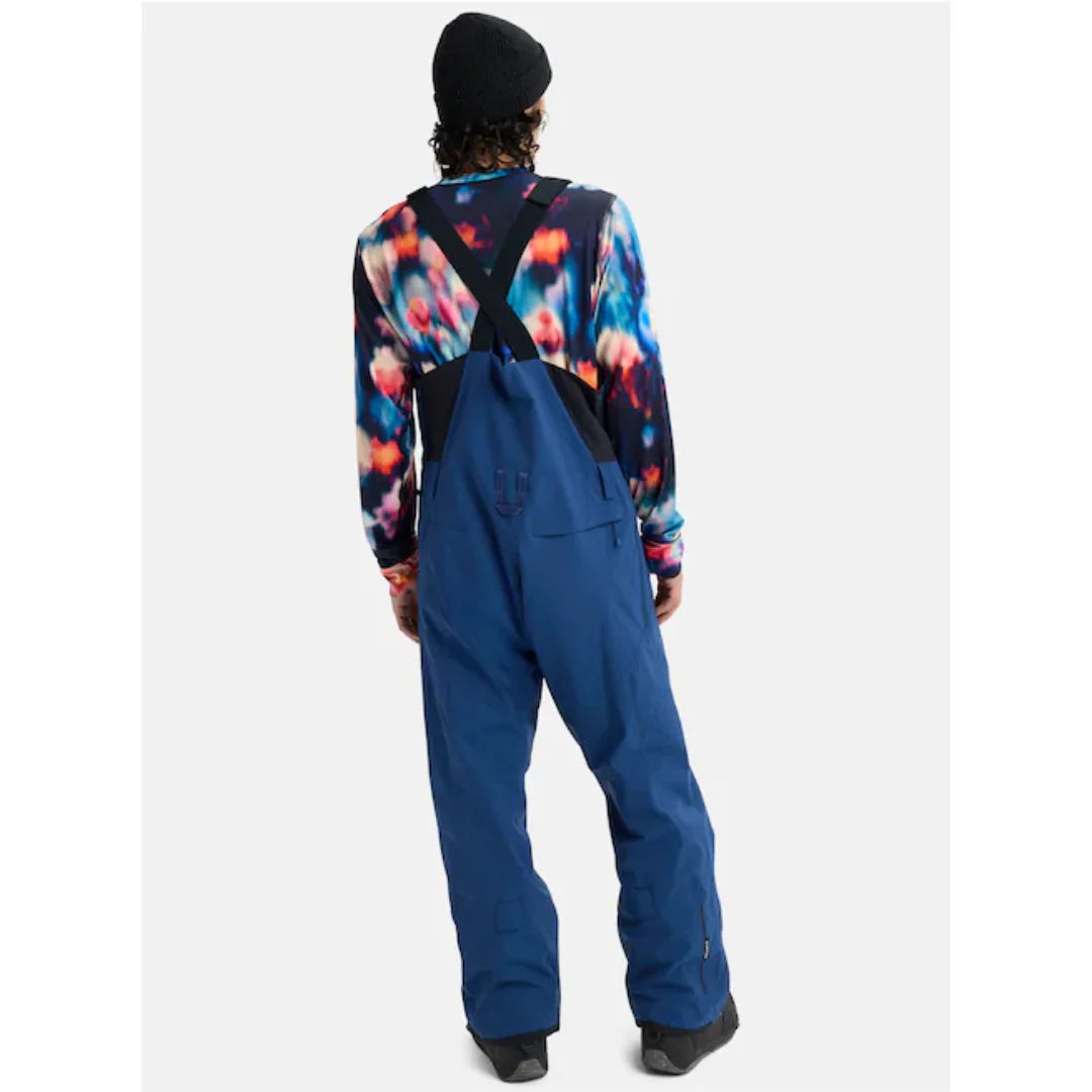 Burton Men's Reserve 2L Stretch  Bib Snowpants-Nightfall - Image 3