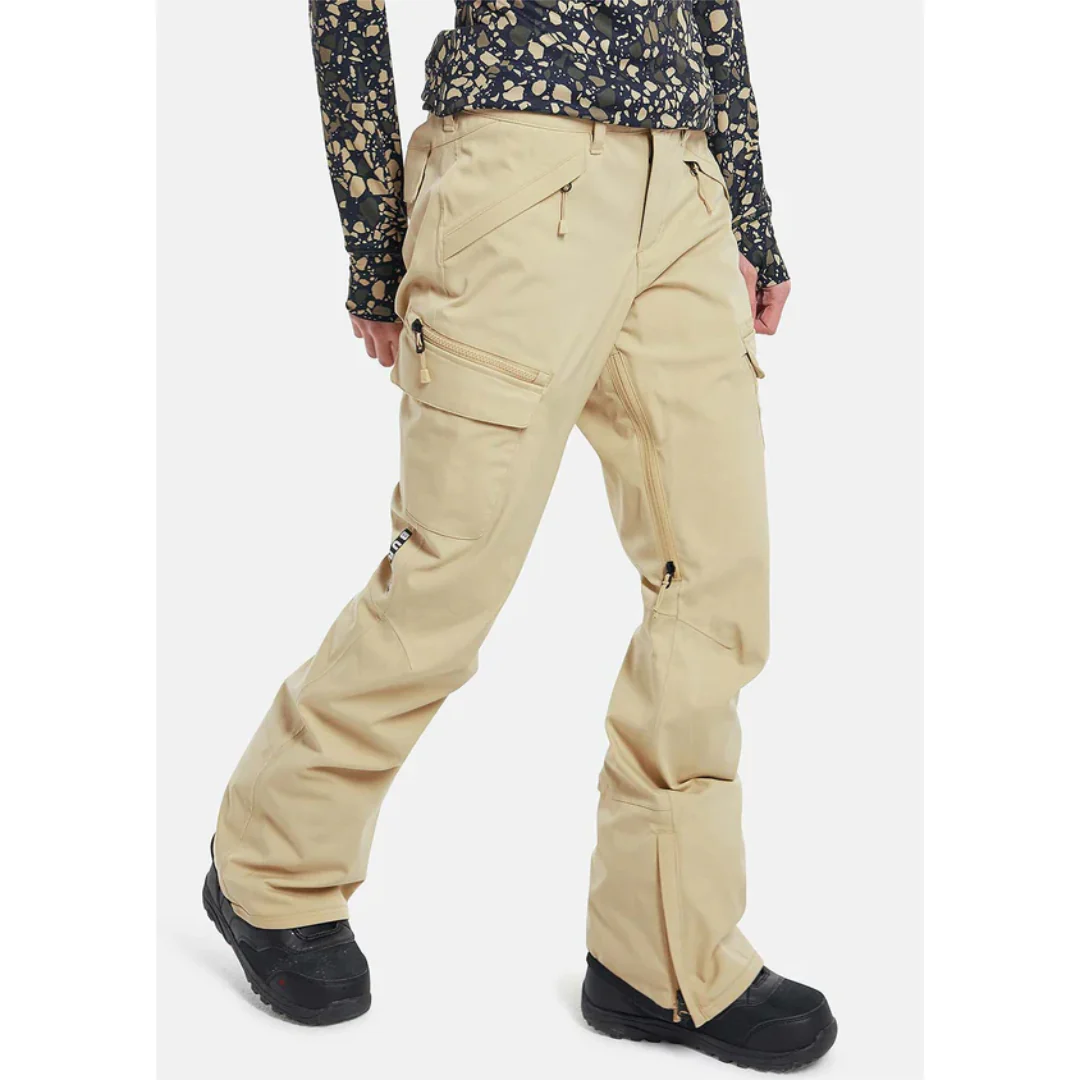 Burton Women's Gloria Gore-Tex Snowpants - Mushroom - Image 2