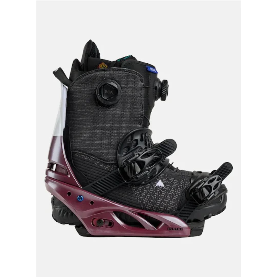 Burton - Women's Lexa X Re:Flex Snowboard Bindings - Mulberry - Image 6