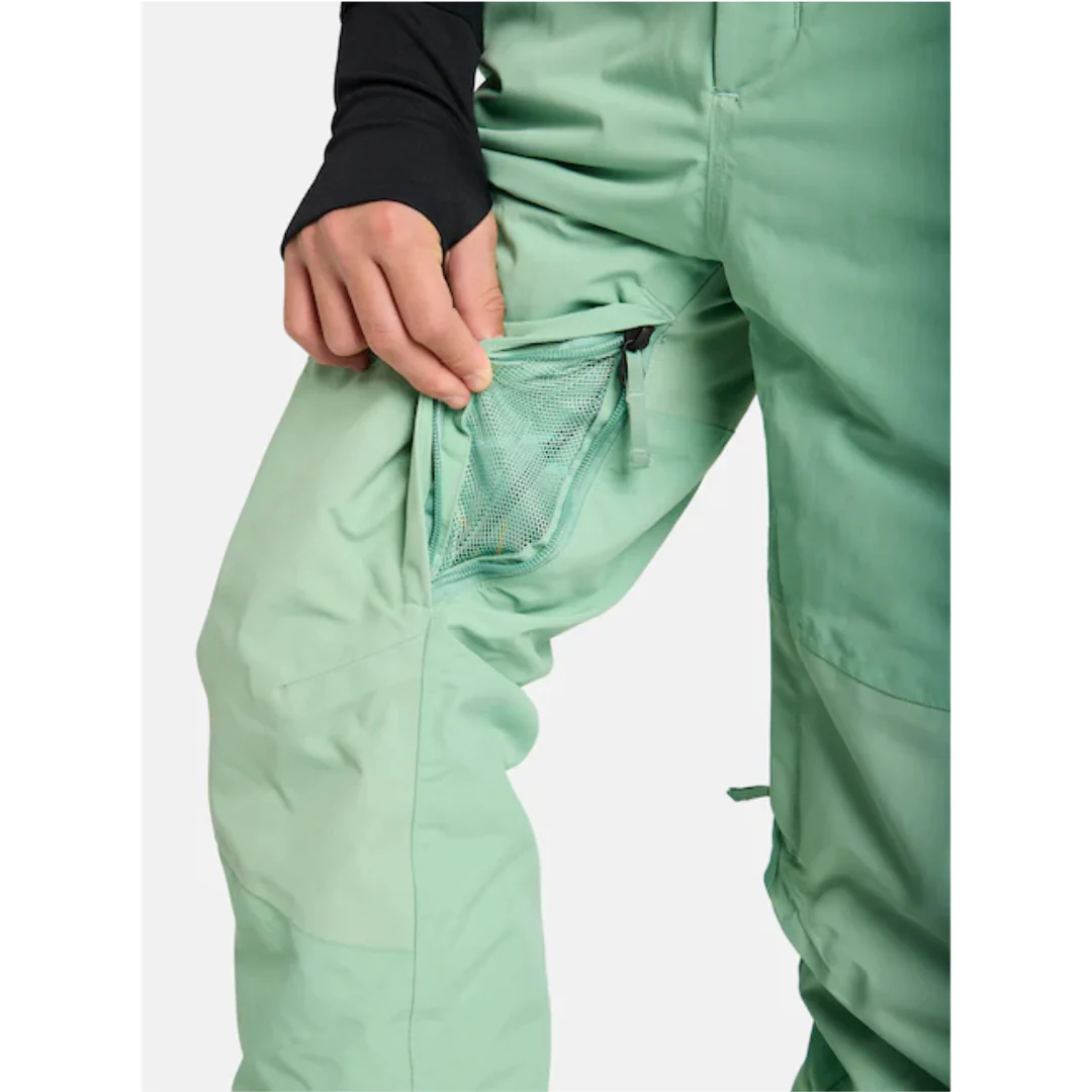 Burton Youth Skylar 2L Bib Snowpants-Soft Sage - Image 8