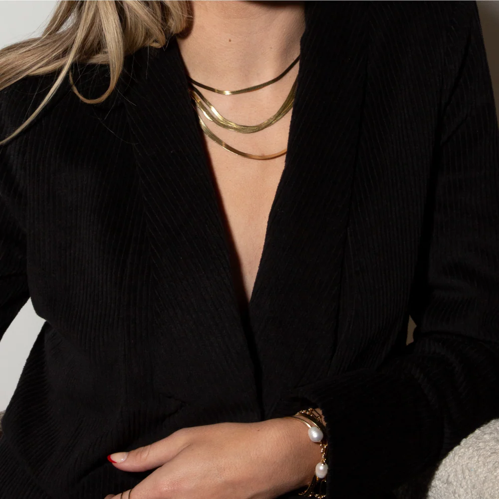 Carden Avenue - Sienna Heringbone Snake Chain - Image 2