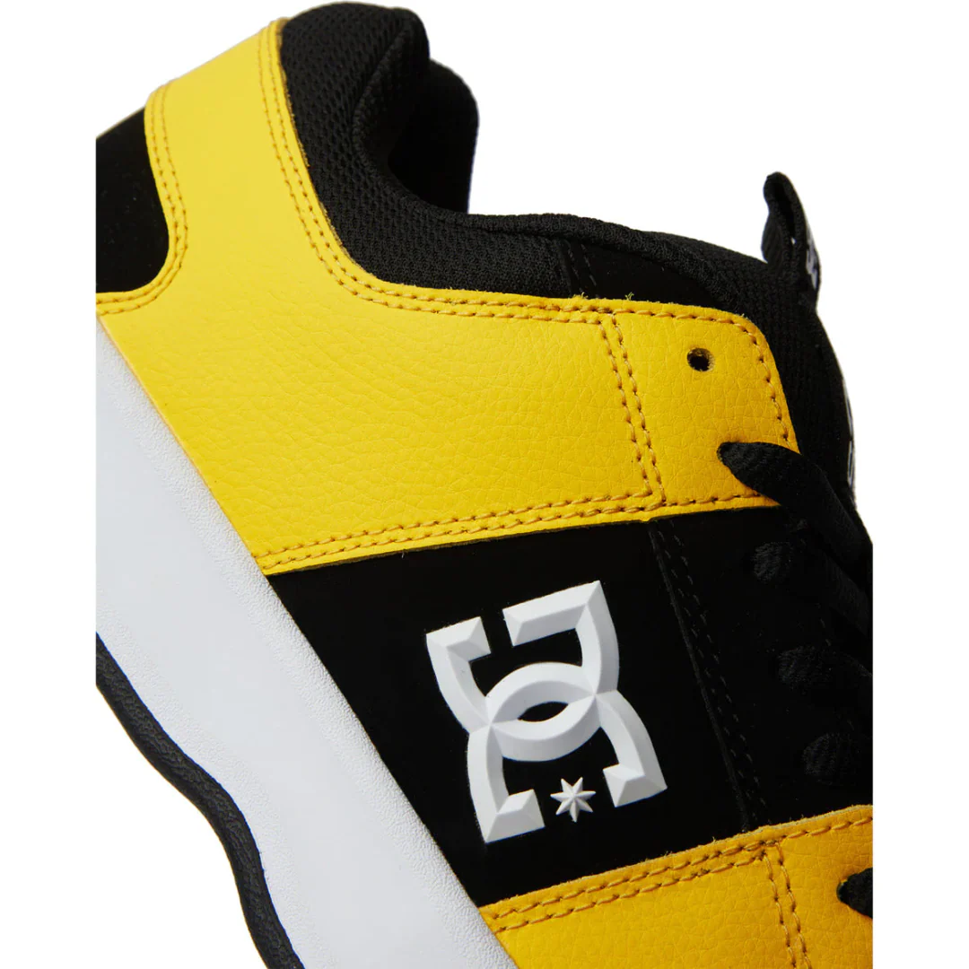 DC Lynx Zero Mens - White/Black/Yellow - Image 5