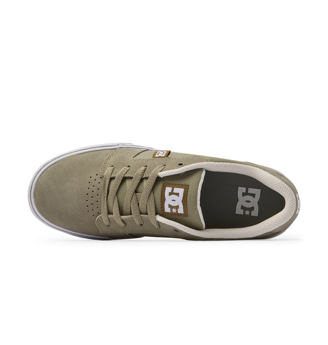 DC Men's Anvil TX Shoes - Light Olive - Image 3