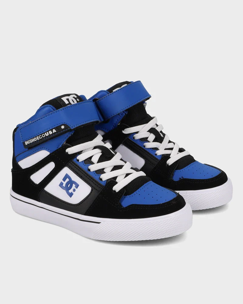 DC Youth Pure High Top EV Blue/Black/White - Image 6