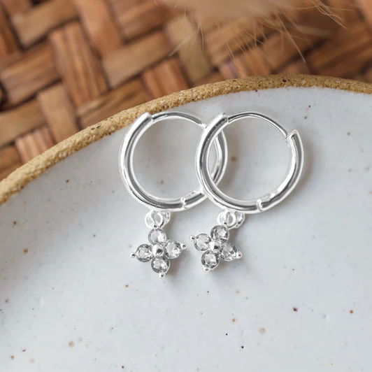 Glee Twila Hoops - Sky Blue - Image 4