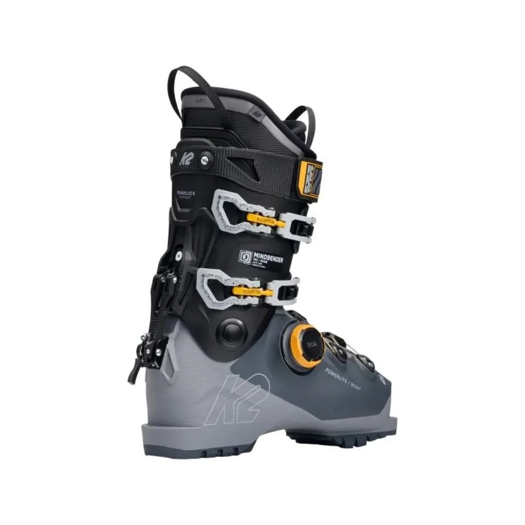 K2 Mindbender 100 BOA Mens Ski Boots Grey - Image 2