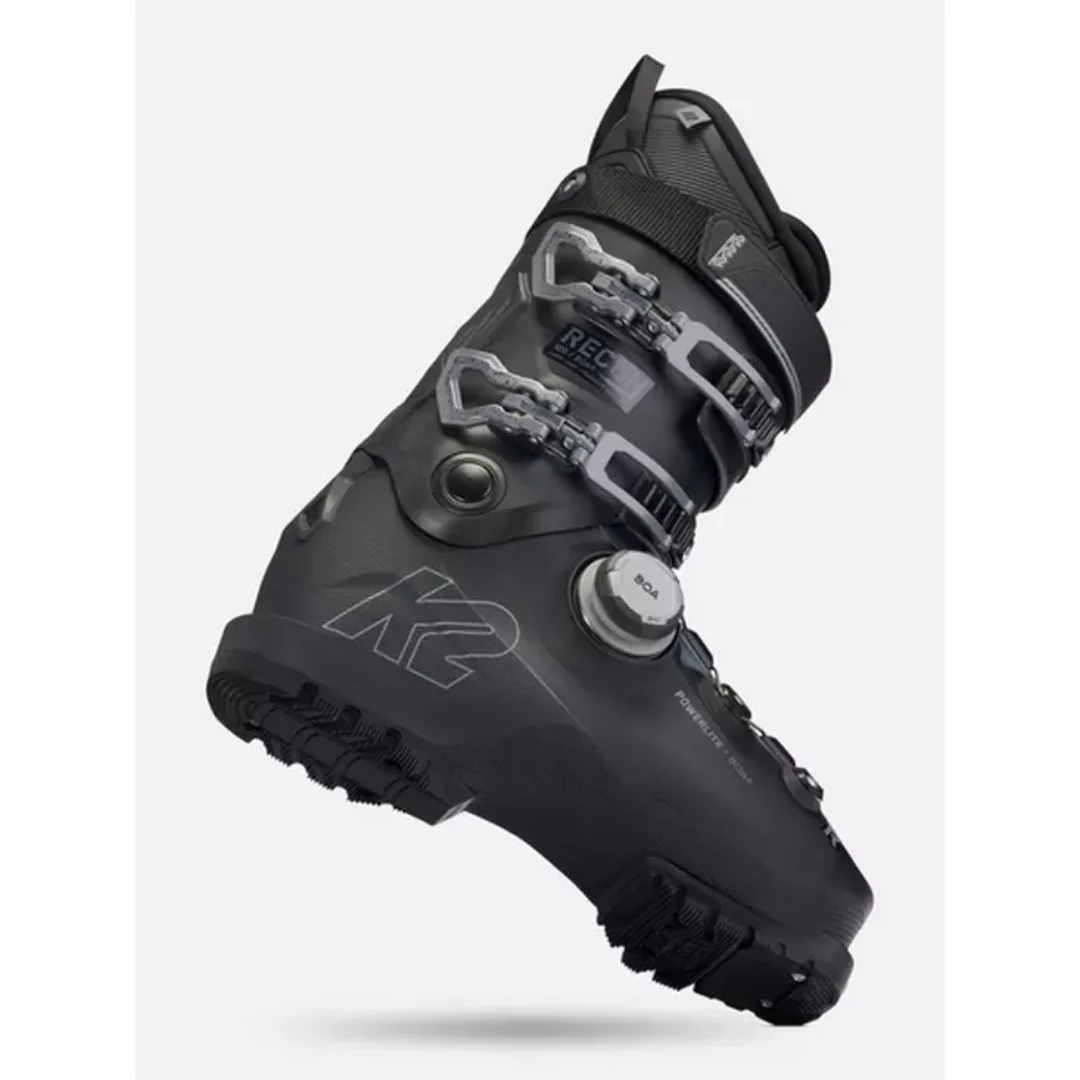 K2 Recon 100 BOA Mens Ski Boots - Black - Image 5
