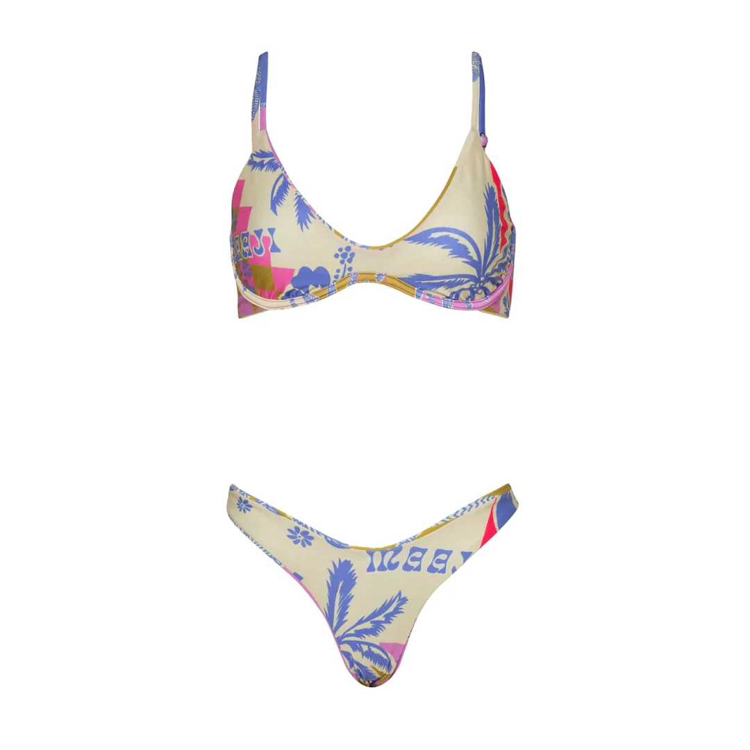 Maaji Women's Periwinkle Palms Irene Top - Image 3