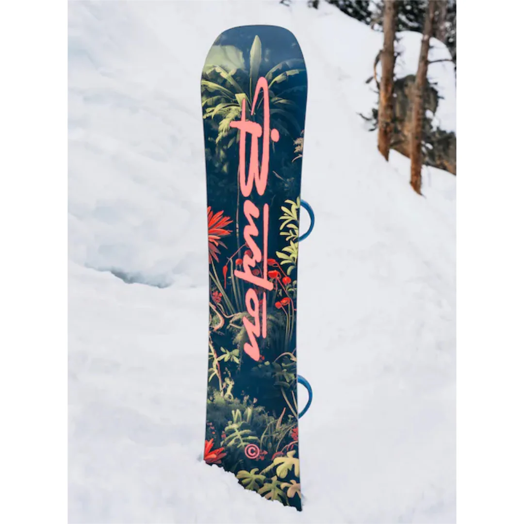 Burton Men's Custom Camber Snowboard - Jungle - Image 6