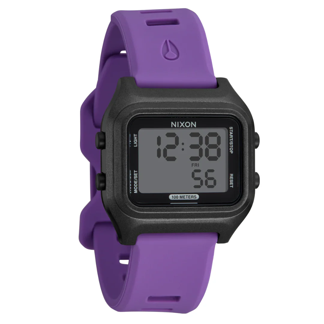 Nixon Unisex Ripper Watch - Black/Purple - Image 2