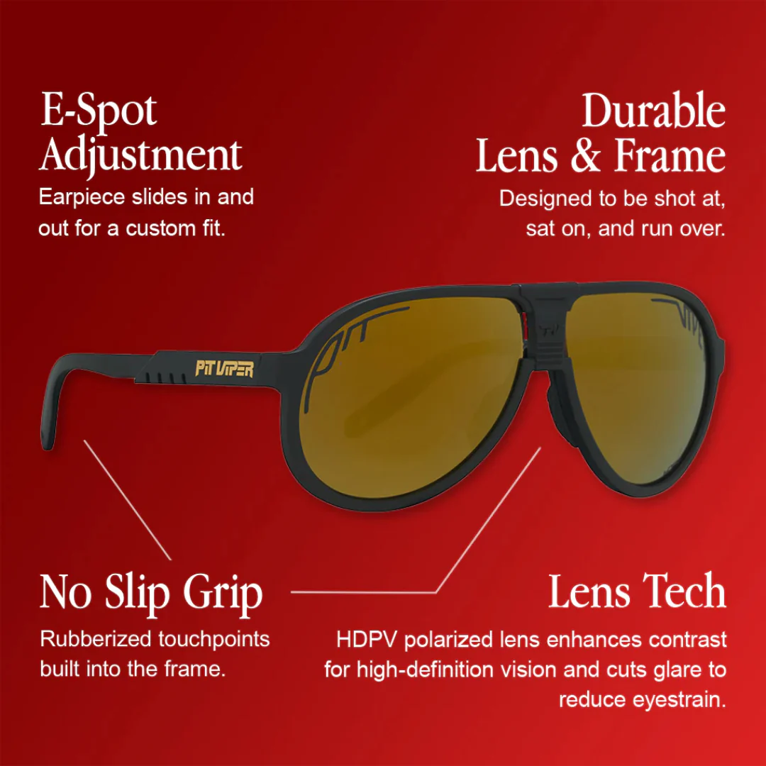 Pit Viper The Exec - Z87 + HDPV Polarized Smoke - Image 7