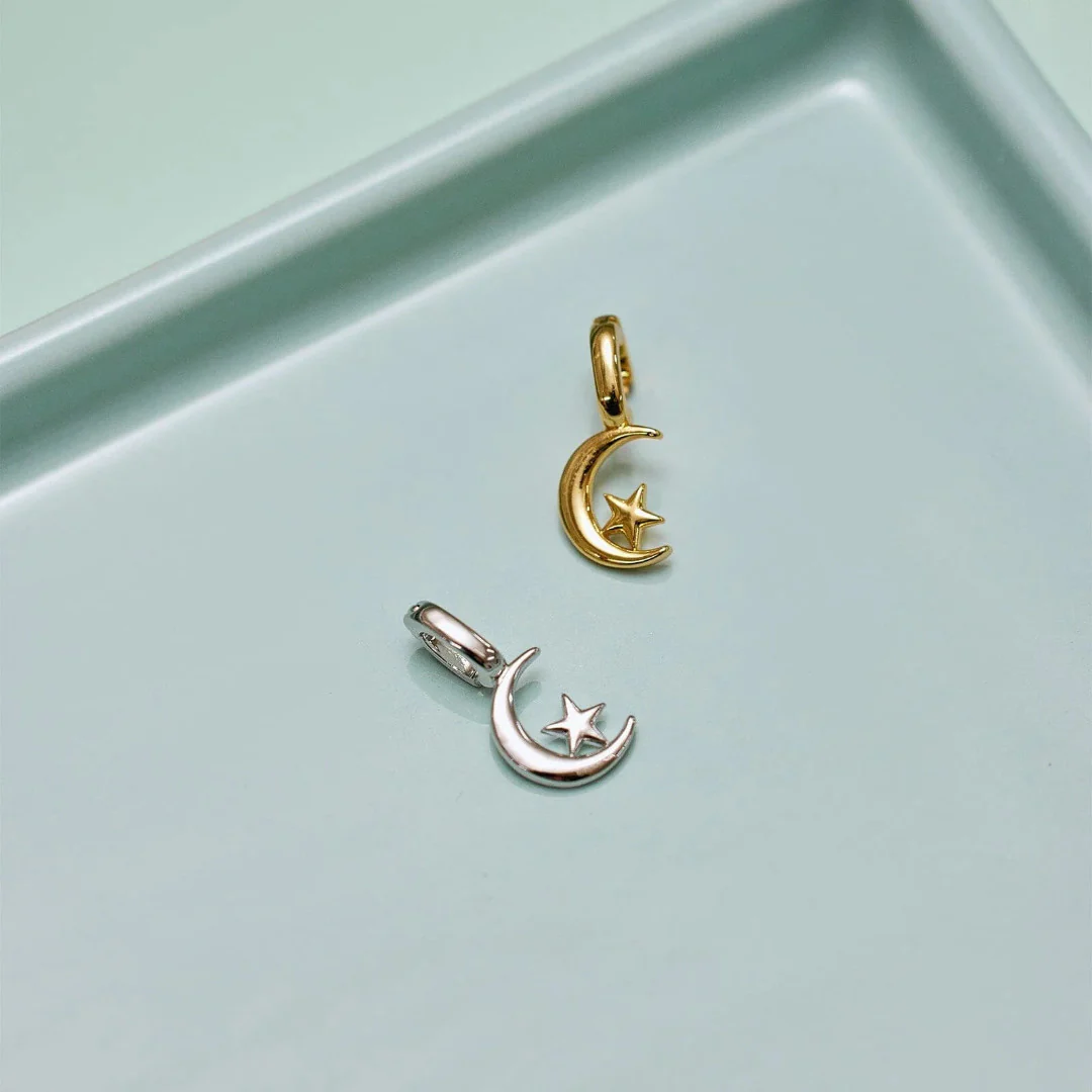 Pura Vida Harper Star And Moon Charm - Image 7