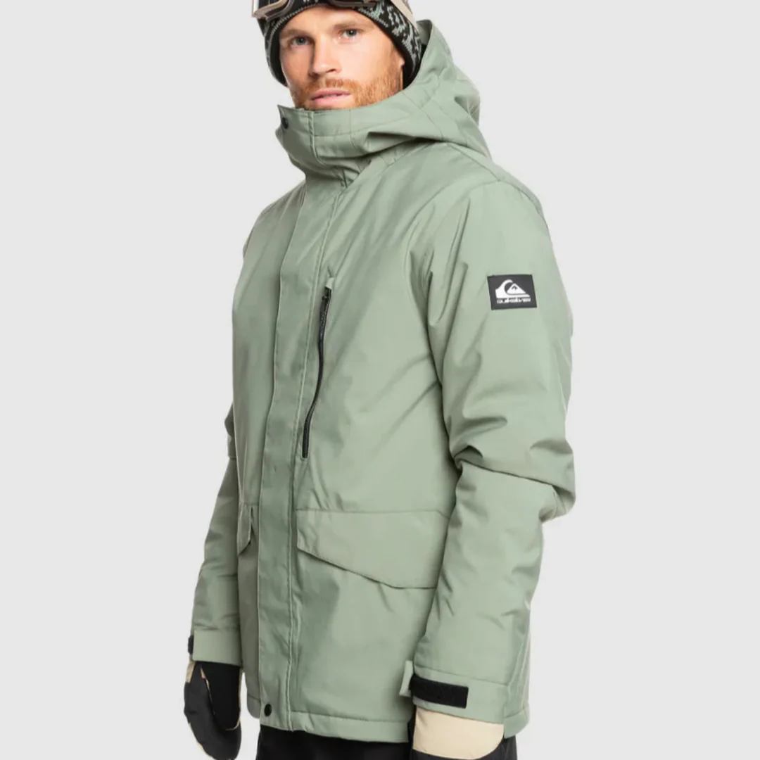 Quiksilver Men's Mission Solid Jacket - Sea Spray - Image 8
