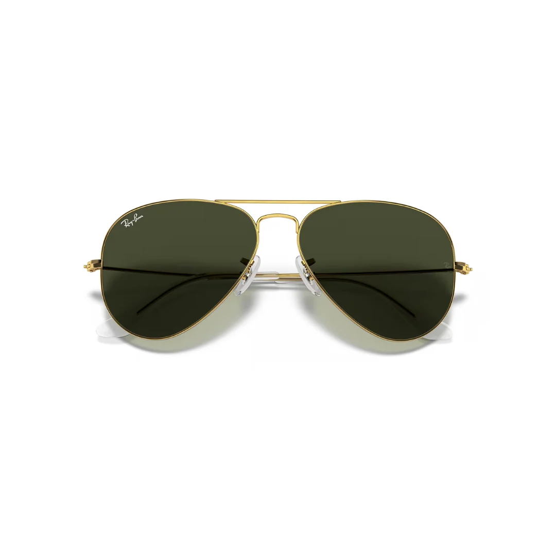 Ray Ban Aviator Classic Large - Metal Arista, G-15 Green - Image 2