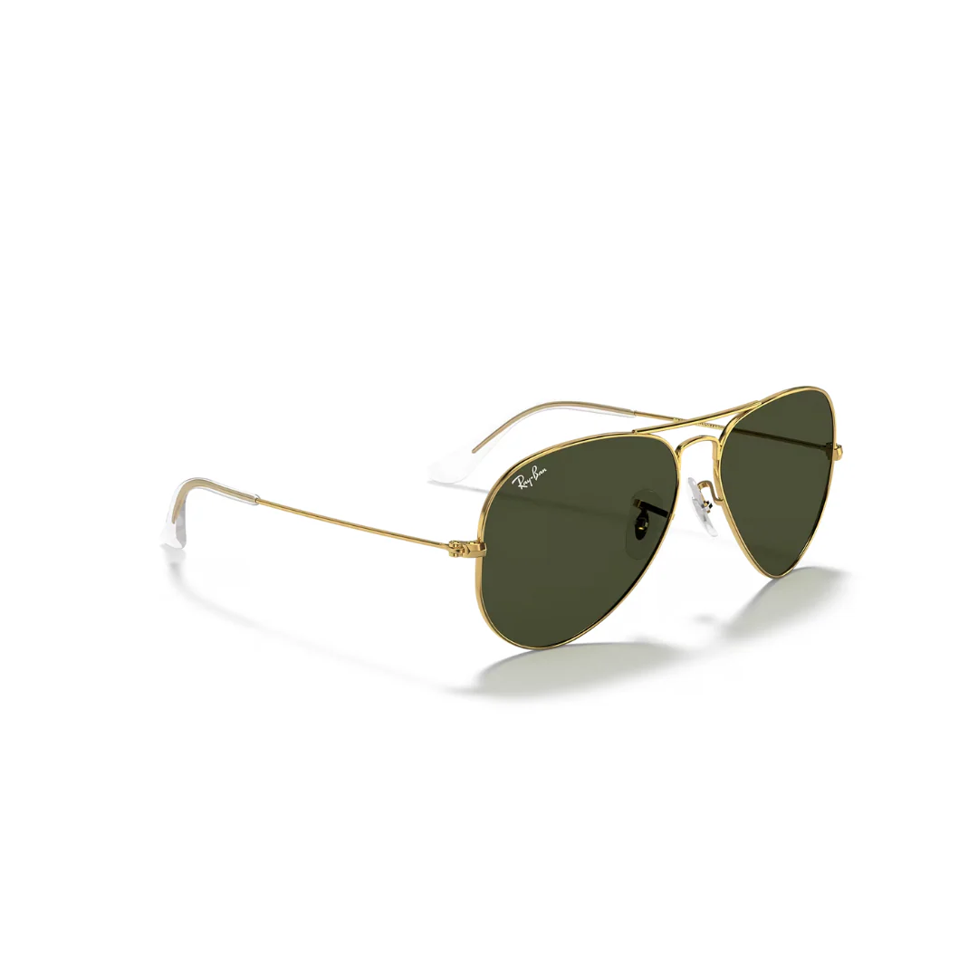 Ray Ban Aviator Classic Large - Metal Arista, G-15 Green - Image 3