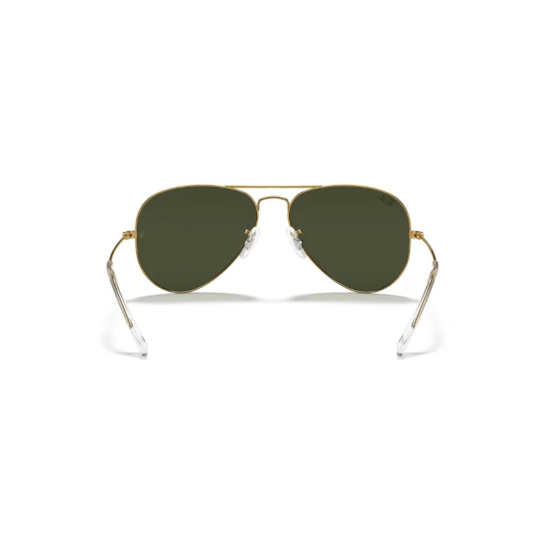 Ray Ban Aviator Classic Large - Metal Arista, G-15 Green - Image 4