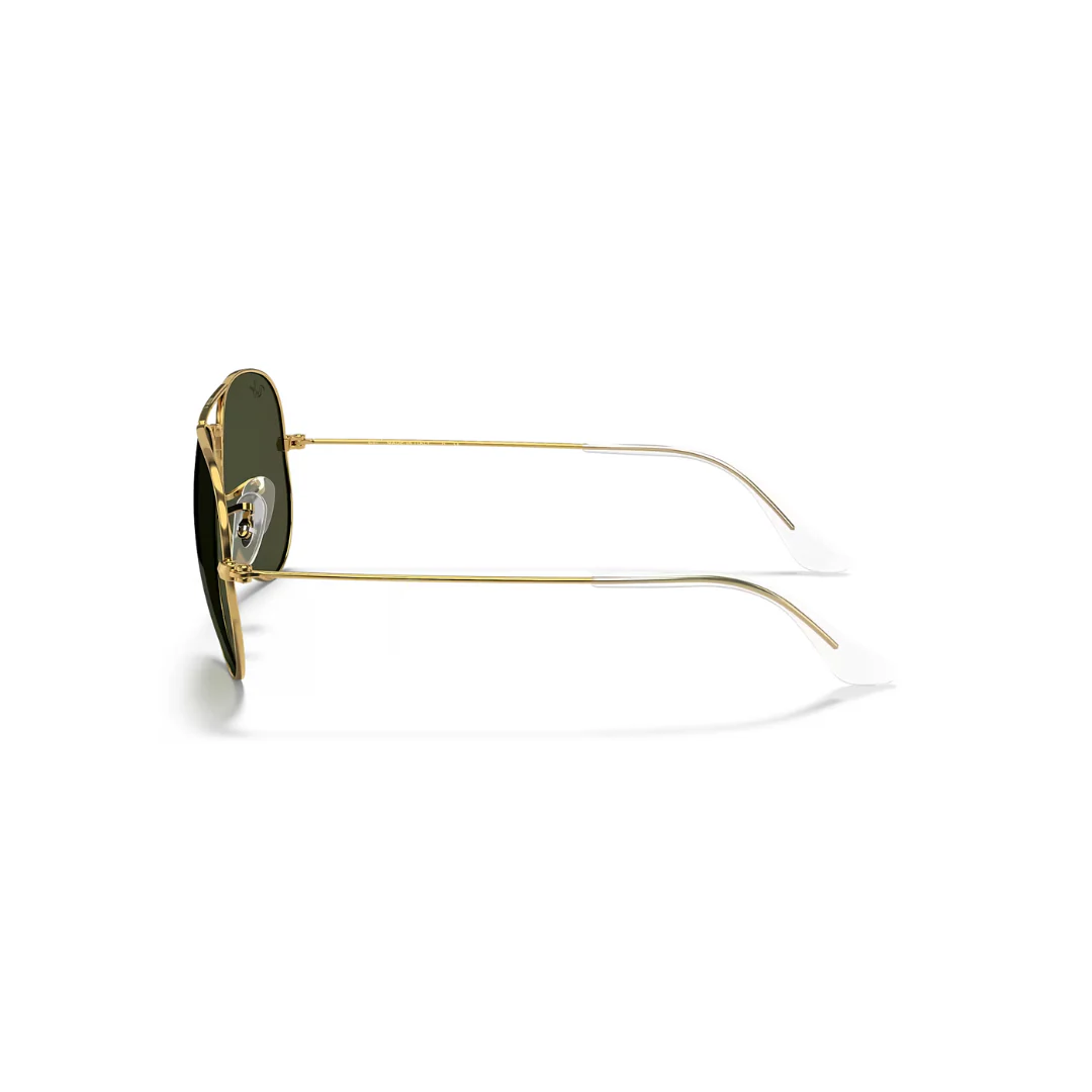 Ray Ban Aviator Classic Large - Metal Arista, G-15 Green - Image 5