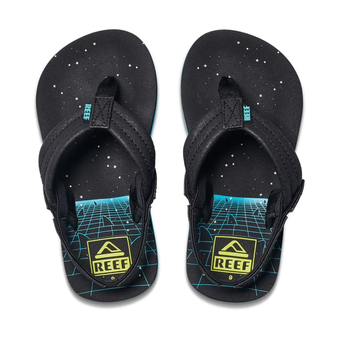 Reef Boys Kids Little Ahi Flip Flops - Sharkade