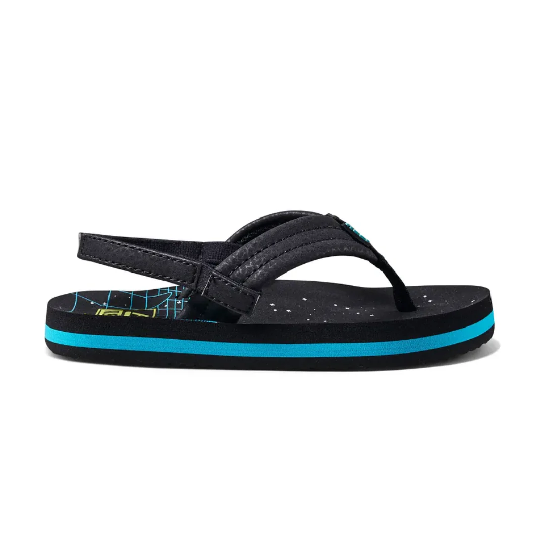 Reef Boys Kids Little Ahi Flip Flops - Sharkade - Image 2