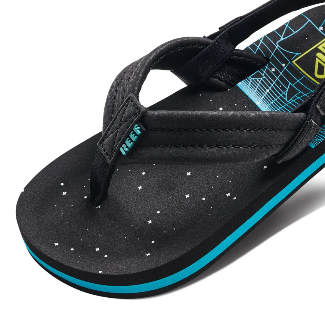 Reef Boys Kids Little Ahi Flip Flops - Sharkade - Image 3