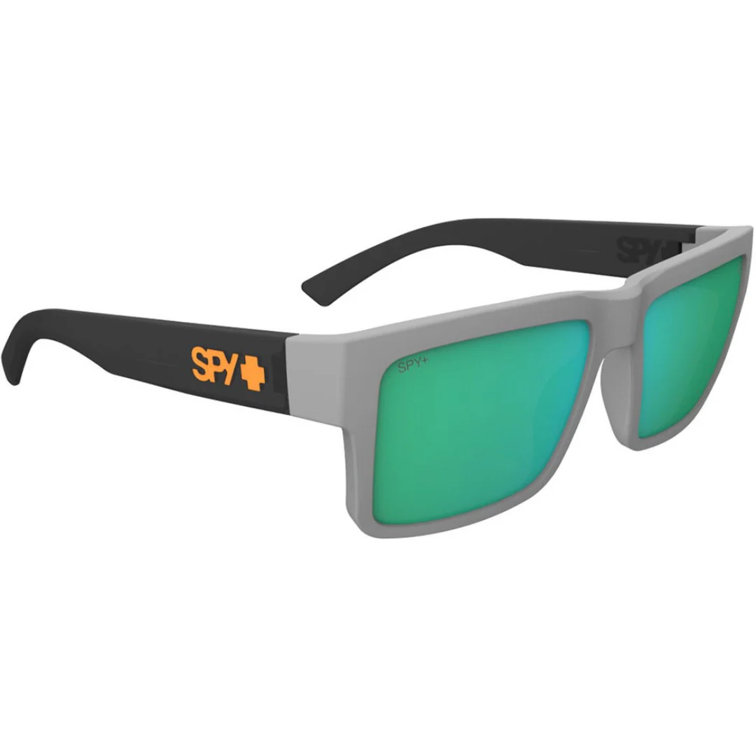 Spy Montana - Matte Gray/Translucent Black Happy Bronze Light Green Mirror - Image 2