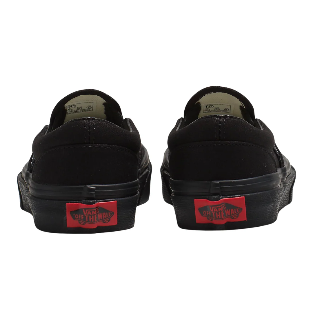 Vans Kids Classic Slip On - Blk/Blk - Image 3