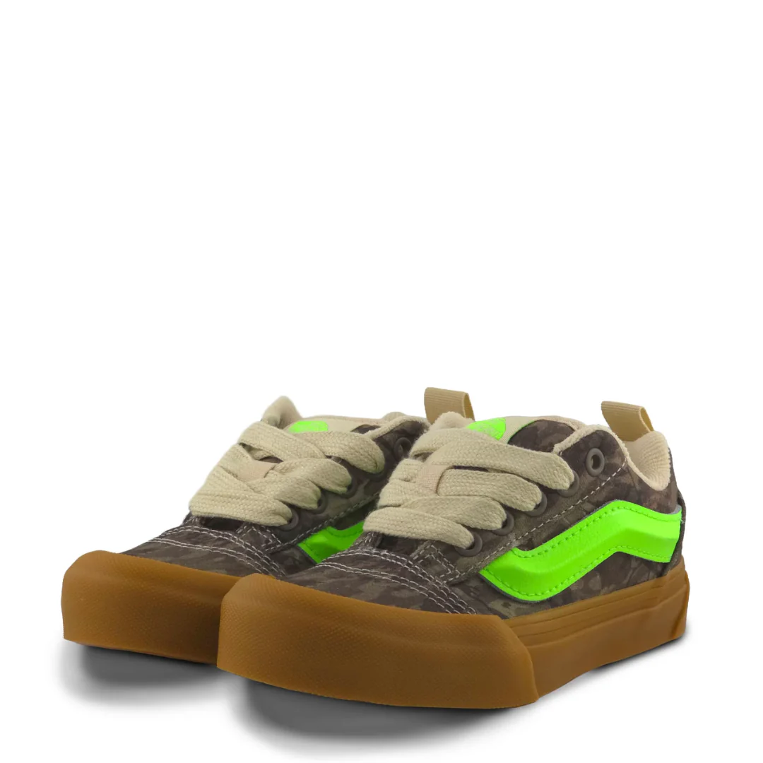Van's Youth KNU Skool - Camo Green Gecko - Image 2