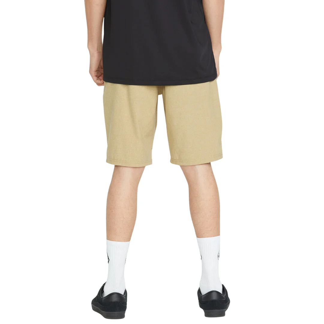 Volcom Men's Frickin Cross Shred Static 20" Hybrid Shorts - Dark Khaki - Image 2