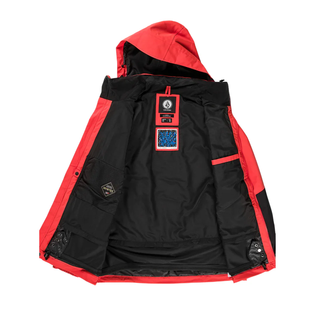 Volcom Men's Longo Gore-Tex Jacket - Orange Shock - Image 2