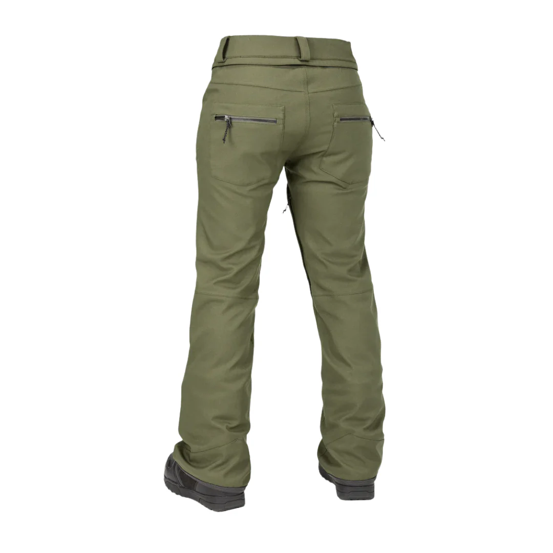 Volcom Women's Genus Stretch Pants - Ivy - Image 2