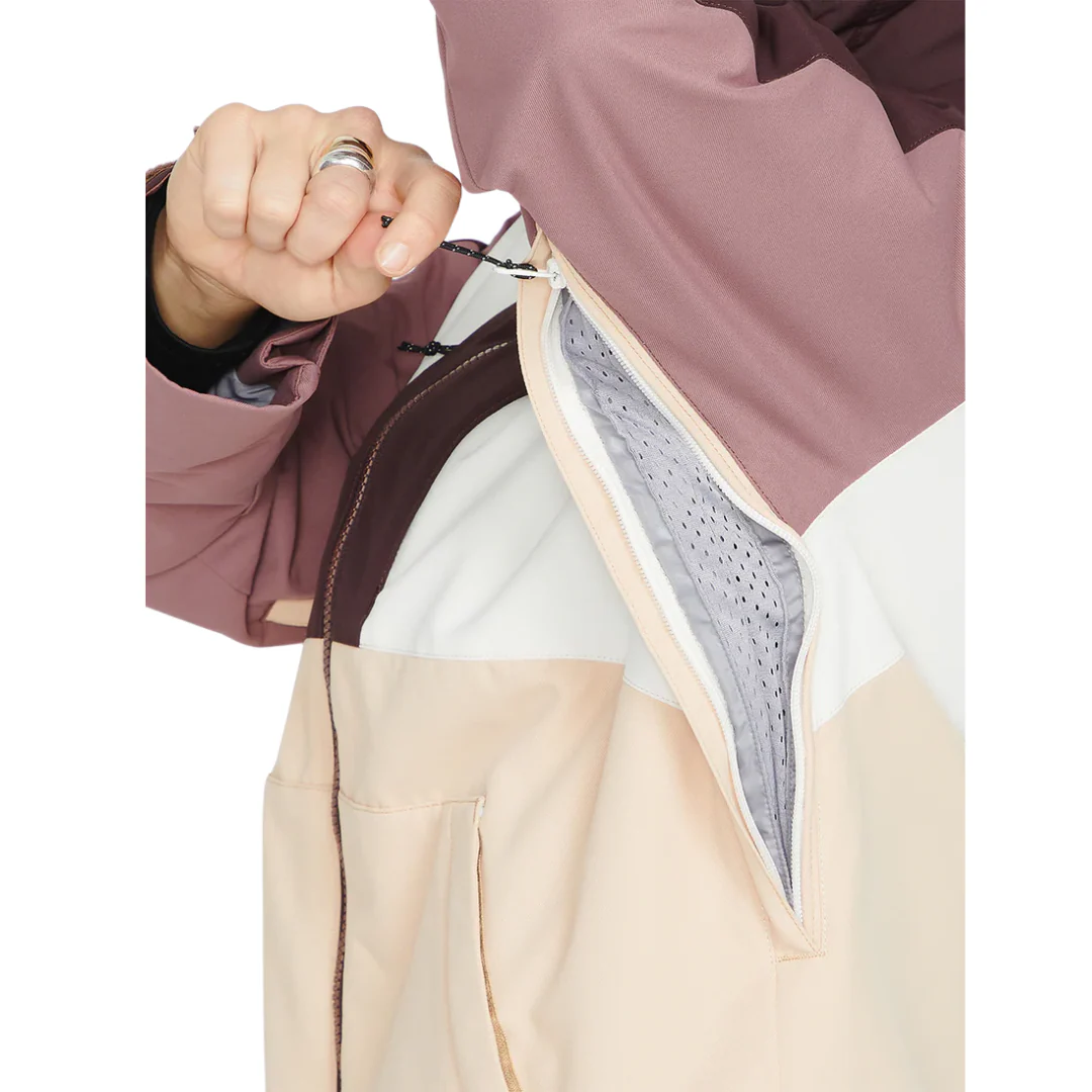 Volcom Women's Rossland Insulated Jacket - Sand - Image 3