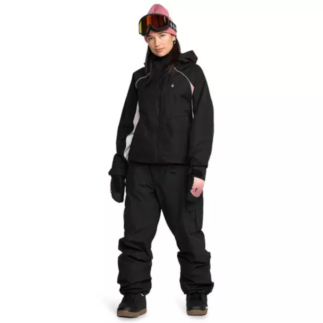 Volcom Women's Stone Smokeshow 20K Jacket - Black - Image 7